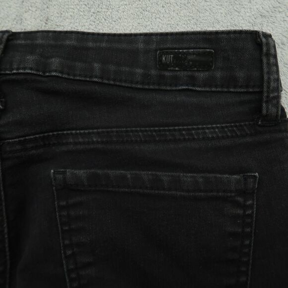 KUT from the Kloth Jeans Women's 4 Gray Low-Rise MIA Toothpick Skinny 27" Inseam - Picture 15 of 16